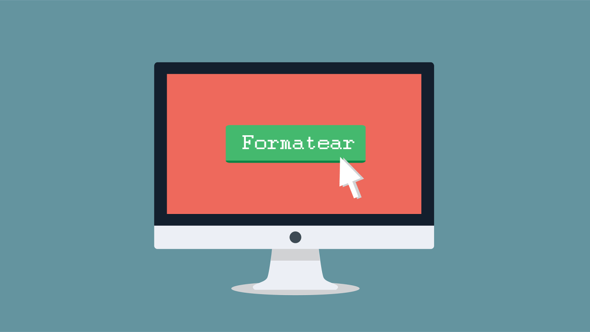 Como formatear una pc