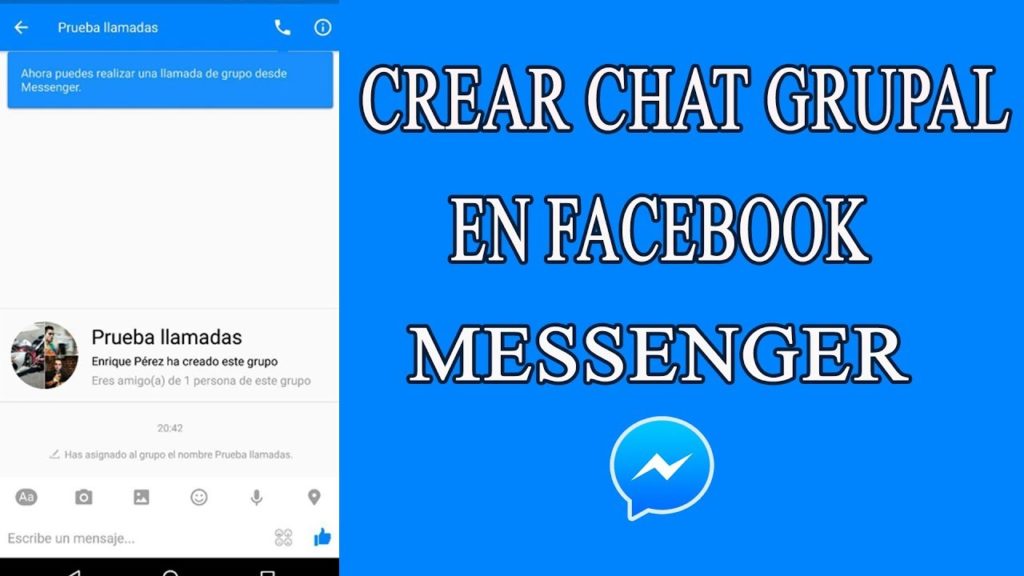crear un chat grupal en Facebook crear un chat grupal en Facebook