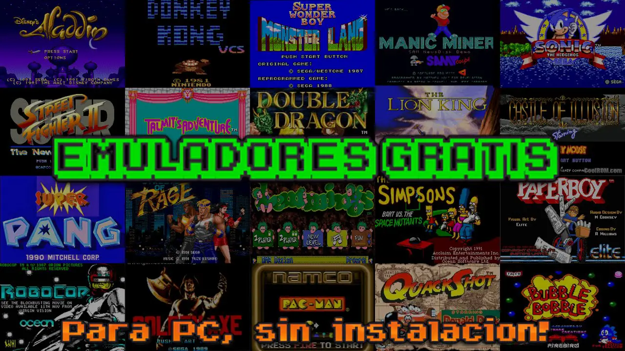 Cómo descargar emuladores de juegos retro en tu Pc