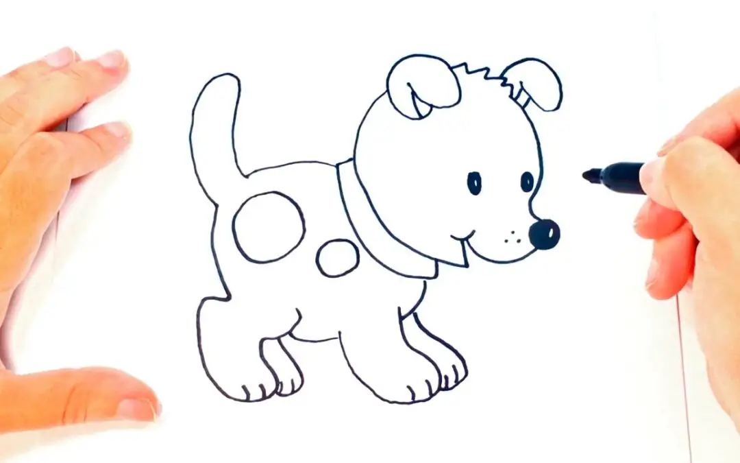 Como Dibujar Un Perro Sencillo Trendy Dibujo De Perro | CLOUD HOT GIRL