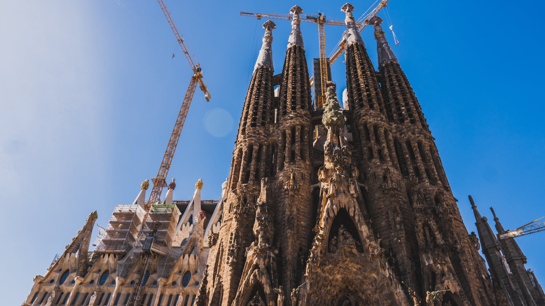 La Fira de Nadal de la Sagrada Familia en Barcelona