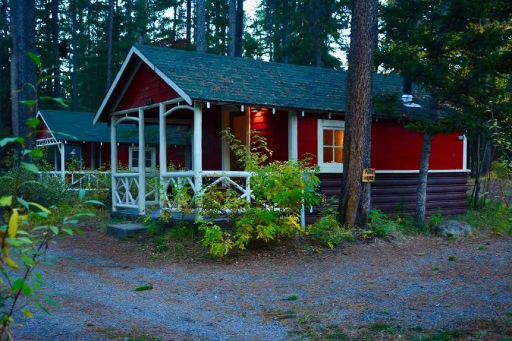Refugio y bungalow Johnston Canyon