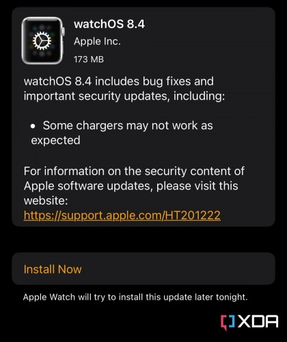 Apple lanza watchOS 8.4 con solución para el error de carga