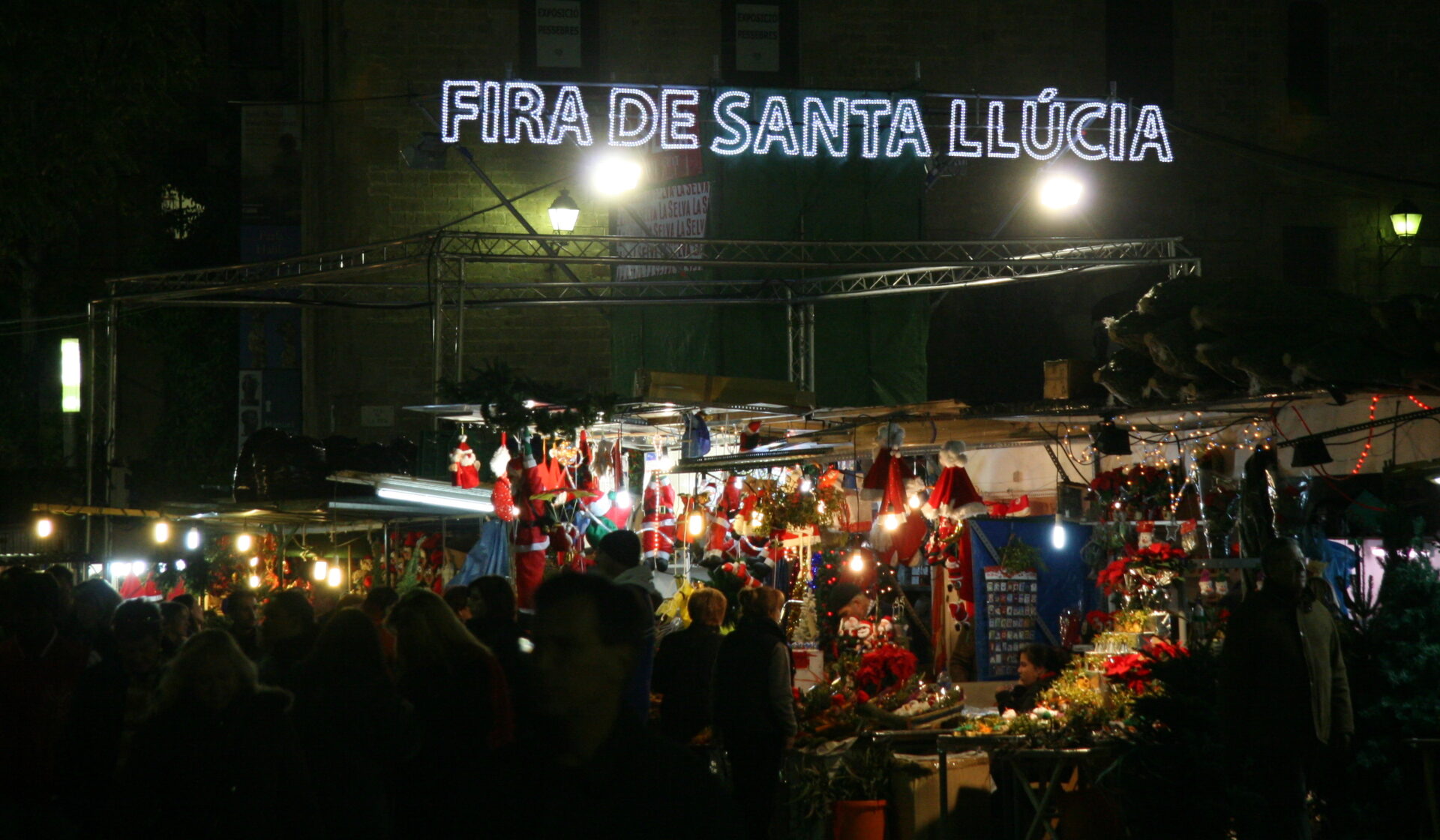 Mercadillo de Navidad en Barcelona - La Fira de Santa Llúcia 