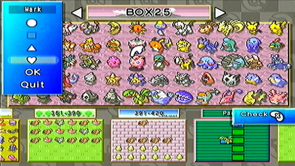 caja pokemon rubi y zafiro