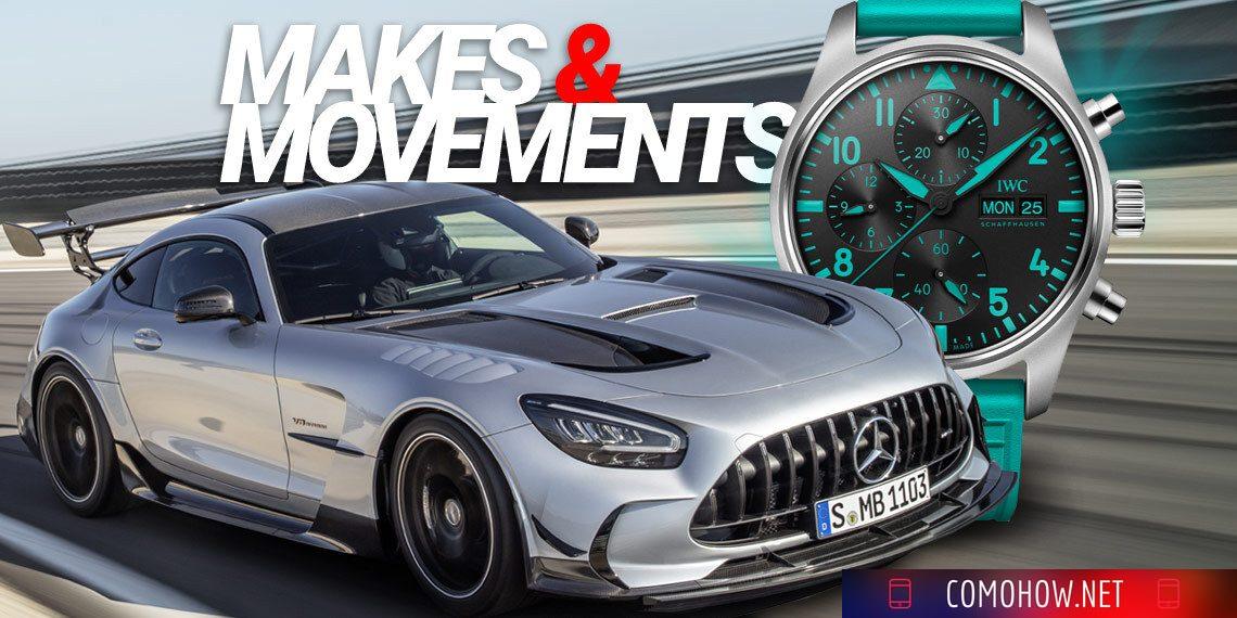 Reloj de piloto IWC ‘Mercedes-AMG Petronas F1’ x 2021 Mercedes-AMG GT Black Series