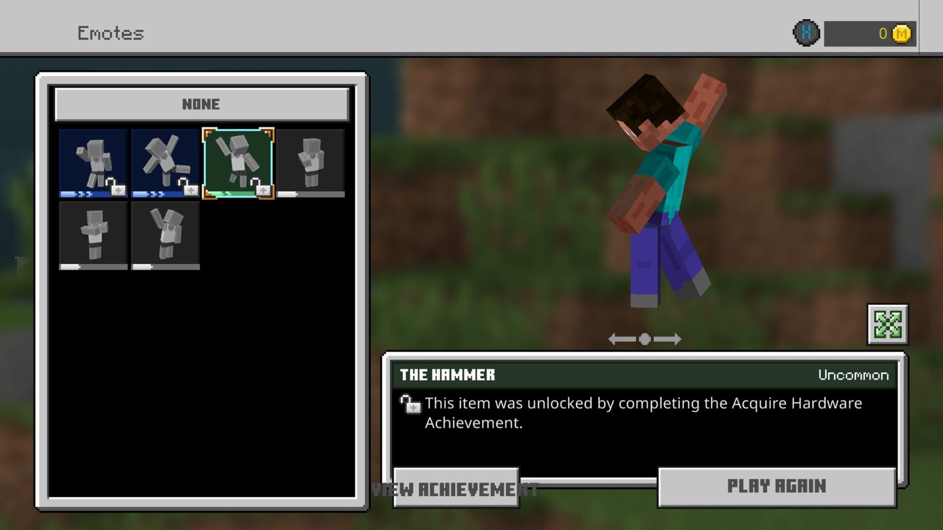 como conseguir emotes en minecraft