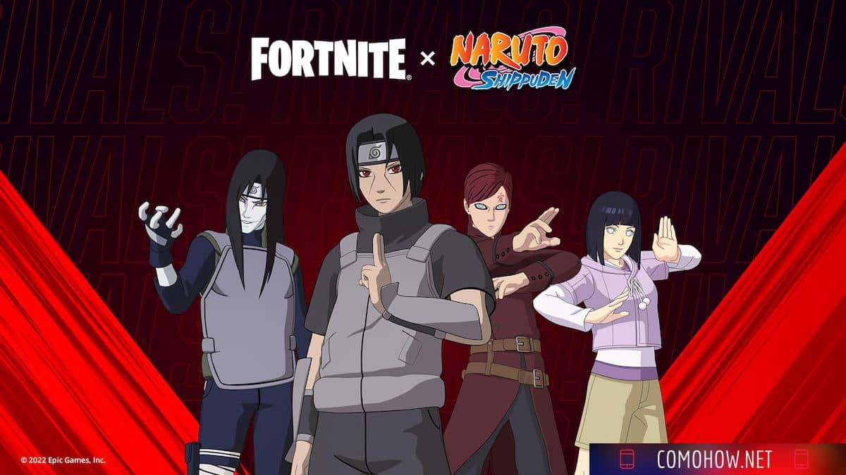 Cómo conseguir cosméticos de Naruto en Fortnite (desafíos de Nindo)