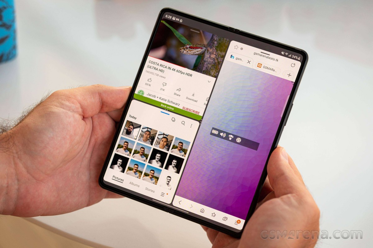 Samsung Galaxy Z Fold4 y Z Flip4 se deslizarán para la función de pantalla dividida