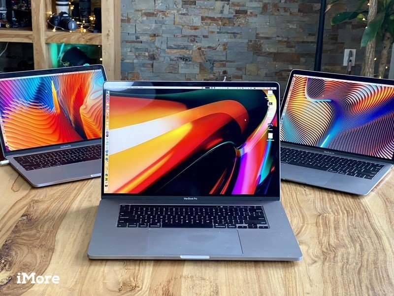 MacBook Pro de 16 pulgadas frente a 13 pulgadas frente a Air
