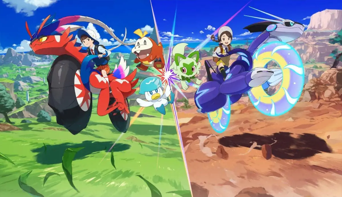 Pokémon Escarlata vs Pokémon Violeta: Todas las principales diferencias