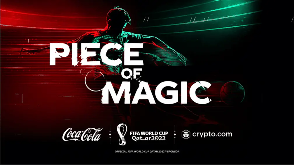 Coca-Cola y CryptoCom presentan coleccionables NFT inspirados en la Copa Mundial de la FIFA 2022
