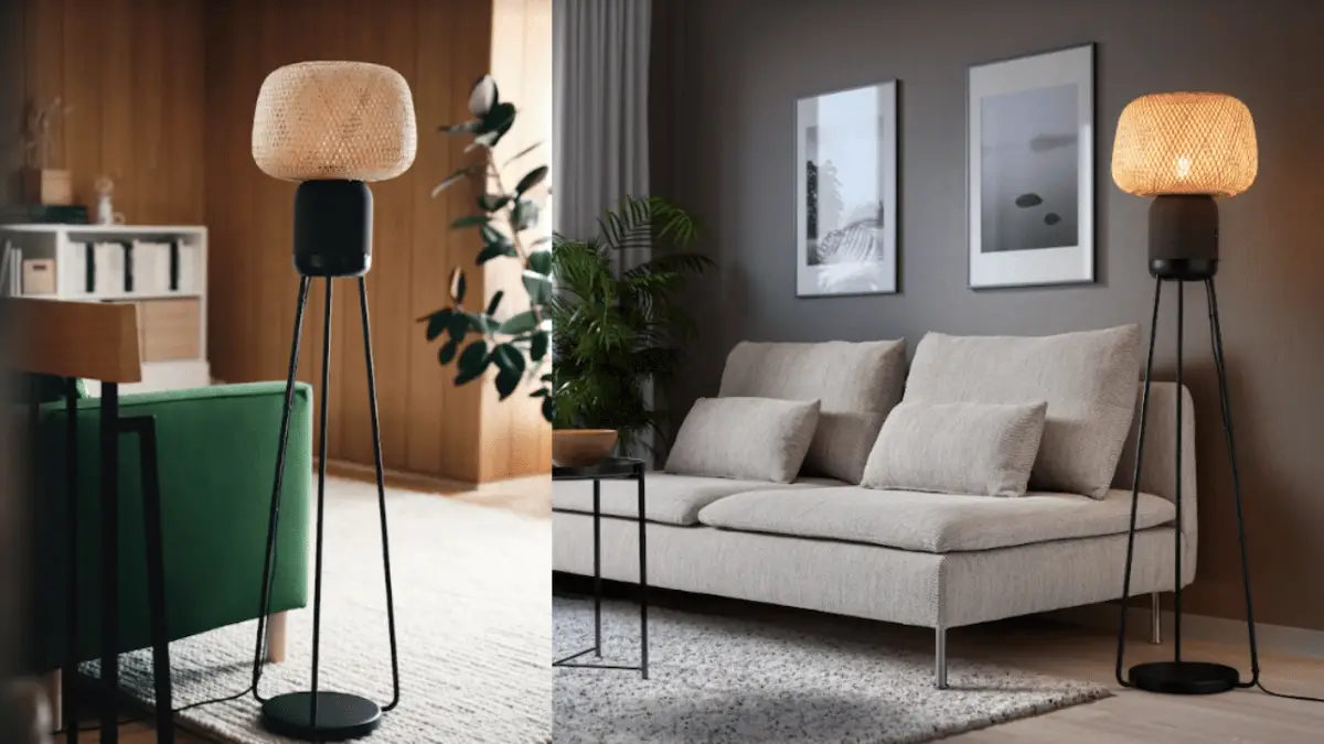 La nueva lámpara de pie SYMFONISK de IKEA tiene un altavoz Sonos y AirPlay integrado