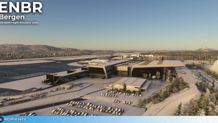 Anuncio de los aeropuertos de Microsoft Flight Simulator Bergen y Rodez–Aveyron