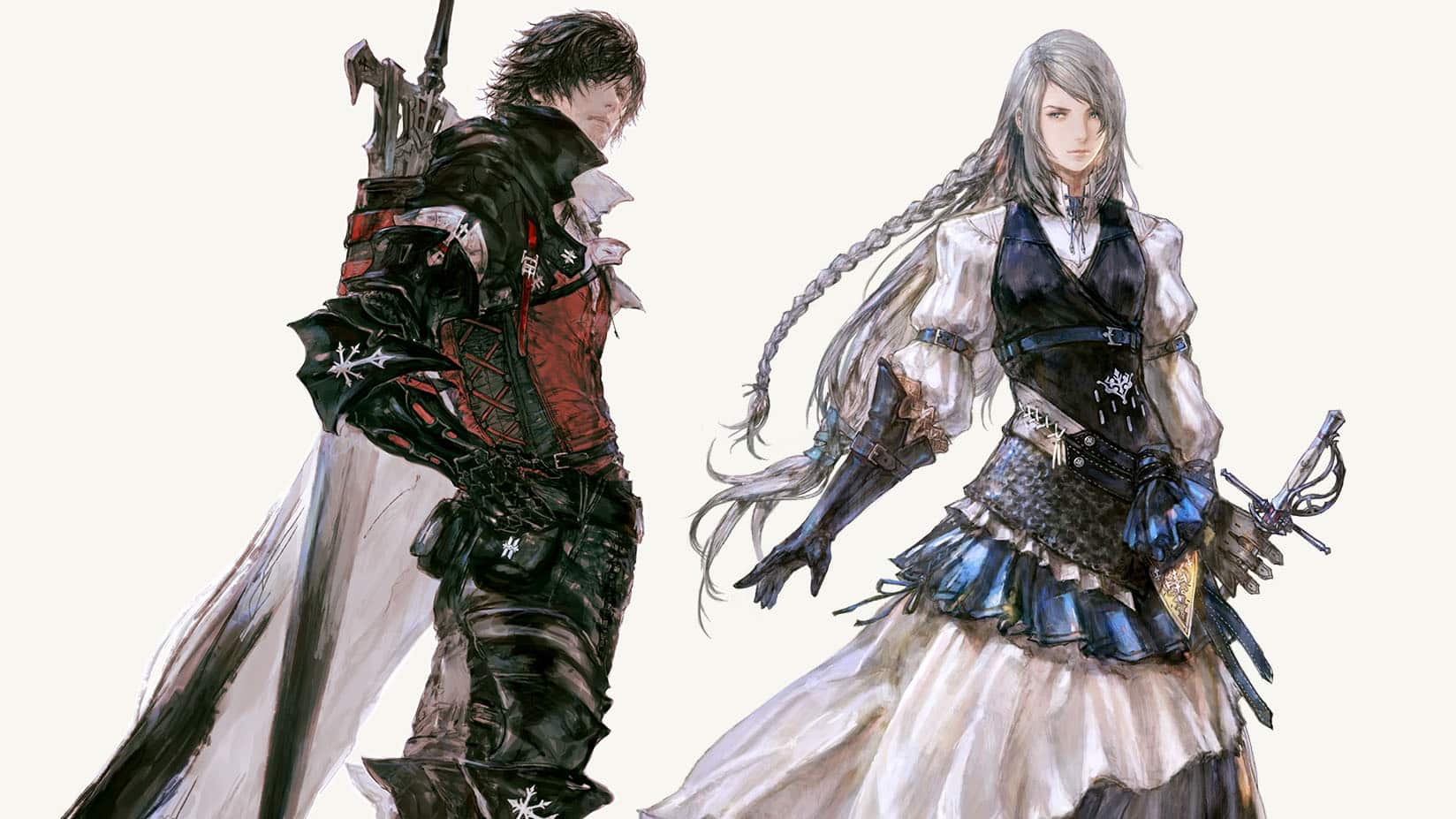 Final Fantasy 16 obtiene una gran obra de arte que muestra a sus personajes, incluido Cid