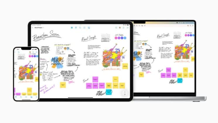 Apple lanza Freeform, una aplicación completamente nueva que busca inspirar la colaboración