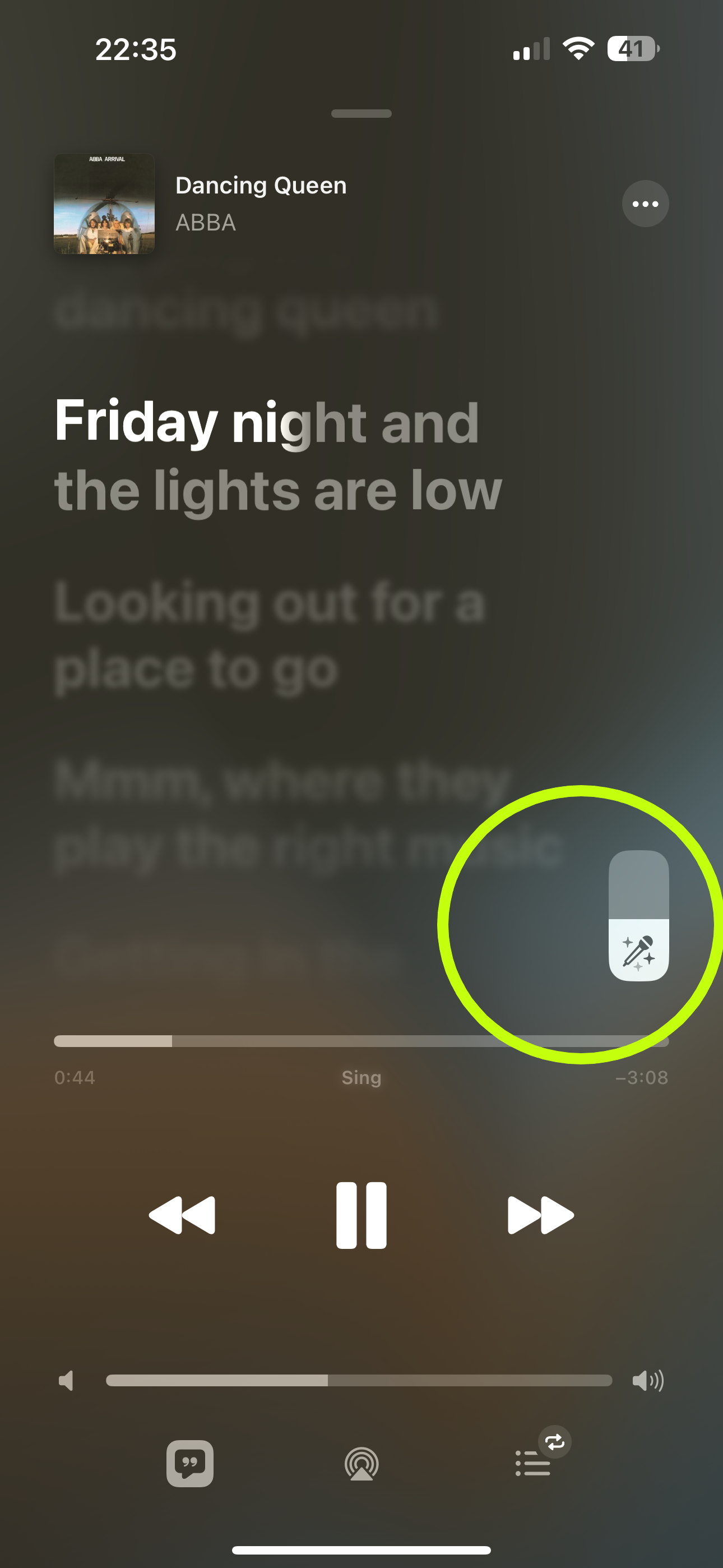 Cómo usar la función Sing Karaoke en Apple Music