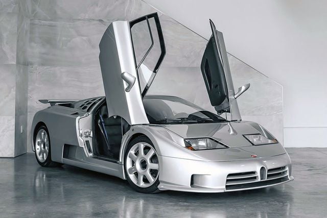 A la venta el prototipo del Bugatti EB110 Super Sport de 1993 que batió récords