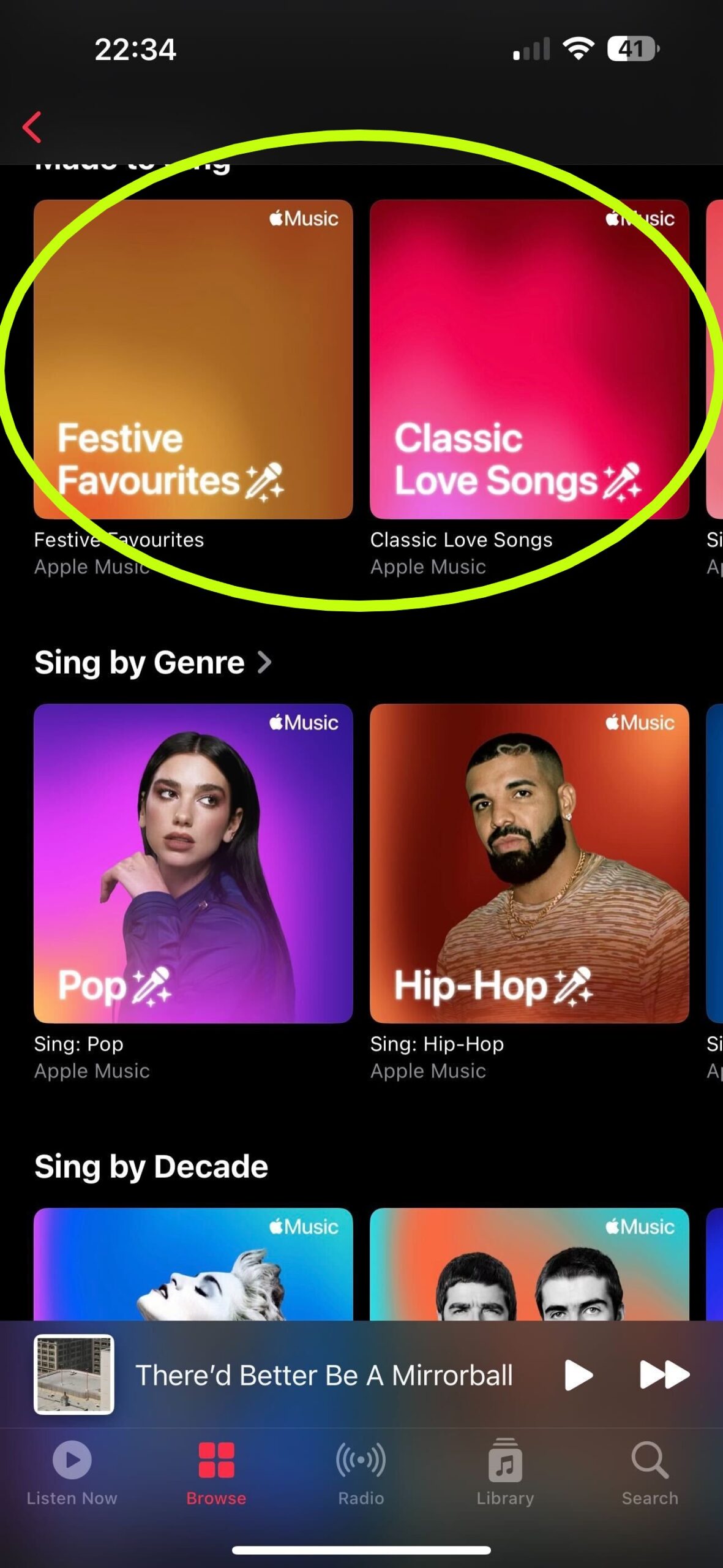 Cómo usar la función Sing Karaoke en Apple Music