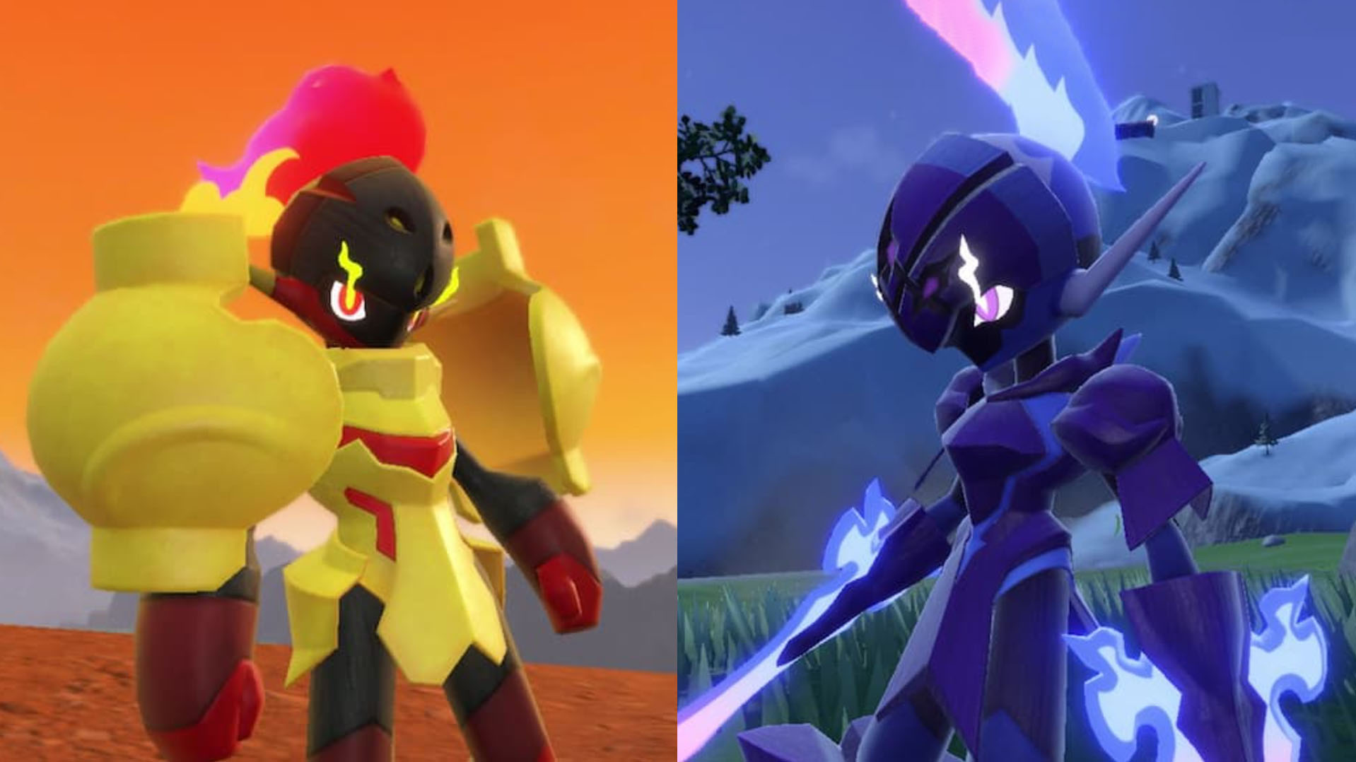 Pokémon Escarlata y Violeta: Armarouge y Ceruledge