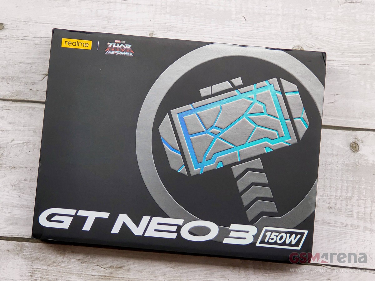 Realme GT Neo 3 150W Thor Love and Thunder Edición limitada Primeros pasos