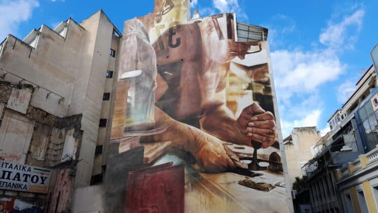 Una guía de arte callejero en Atenas