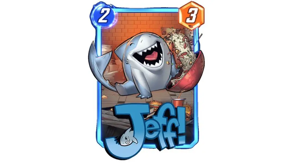 Landshark Jeff animal en Marvel Snap