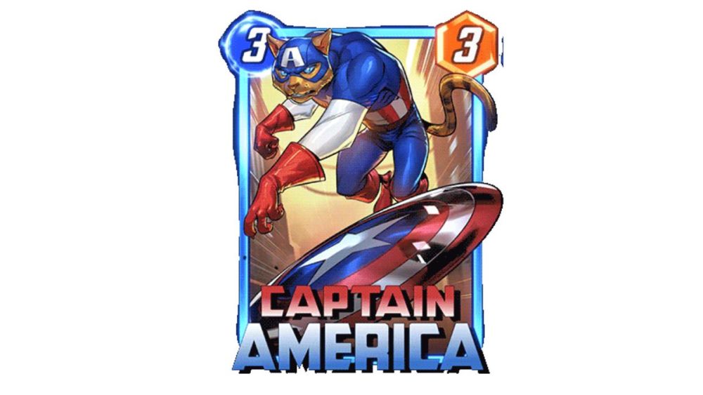 Capitán América Marvel Snap Cat